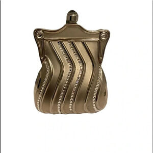 Daniella Minaudierie Purse Metal Hard Case Clutch